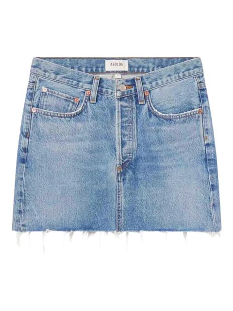 AGOLDE denim mini skirt - Blue - zdjęcie produktu nr 1