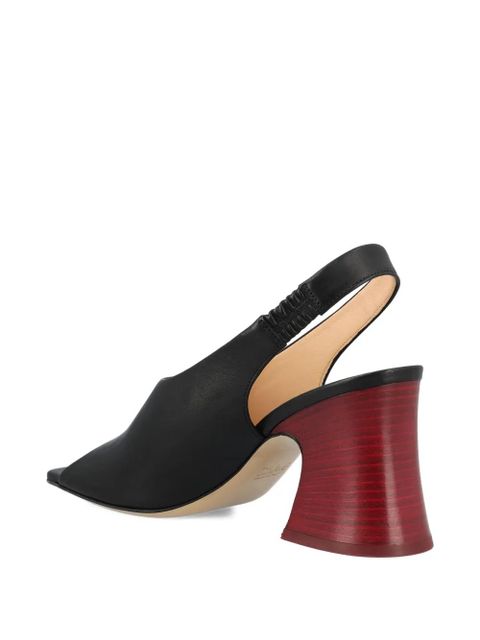 Chloé square-toe sandals - Black - zdjęcie produktu nr 2