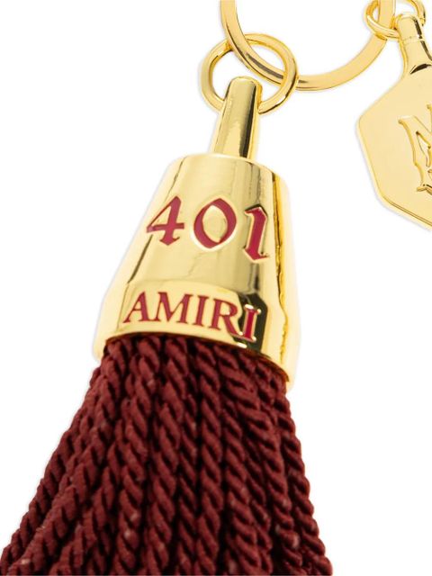 AMIRI tassel key-charm keyring - Red
