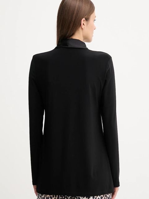 Joseph Ribkoff bluzka damska kolor czarny gładka 253003 - zdjęcie produktu nr 2