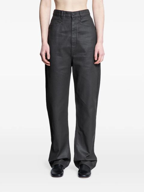 LEMAIRE dropped crotch denim trousers - Black - zdjęcie produktu nr 2