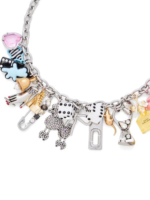 Marc Jacobs Sticker Charm Statement necklace - Silver - zdjęcie produktu nr 2