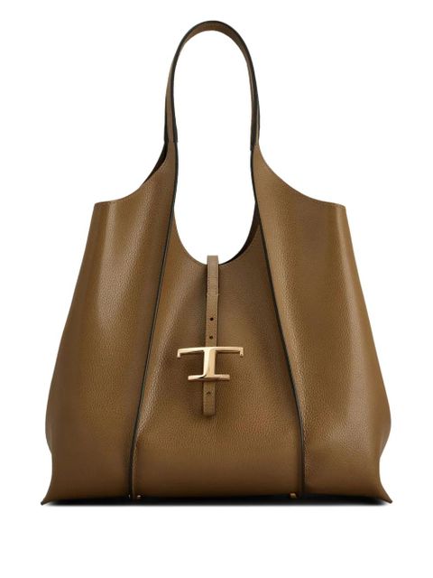 Tod's medium T Timeless shoulder bag - Brown - zdjęcie produktu nr 1