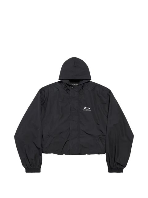 Balenciaga Loop Sports Icon hooded tracksuit jacket - Black - zdjęcie produktu nr 1