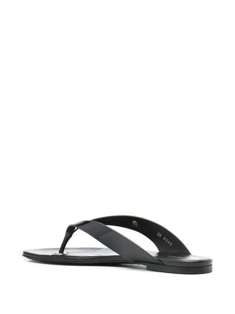 Givenchy 4G Liquid flat sandals - Black