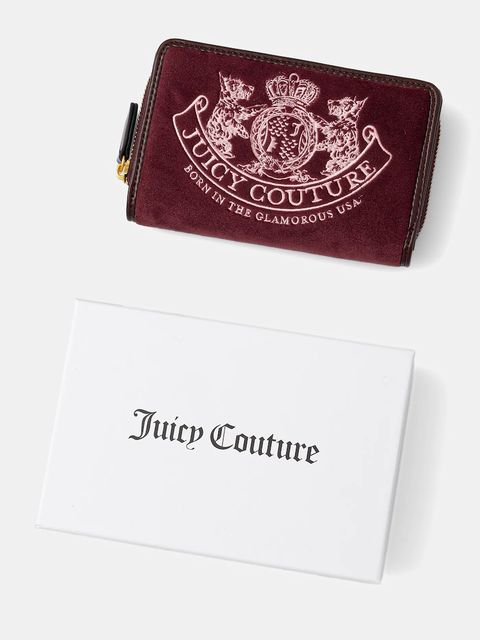 Juicy Couture portfel Twig Narrative damski kolor bordowy WIJTG8991WZC