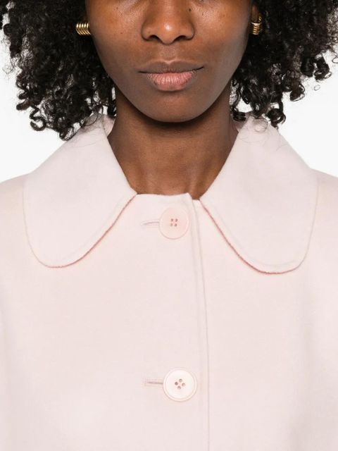Max Mara collared patch-pocket jacket - Pink