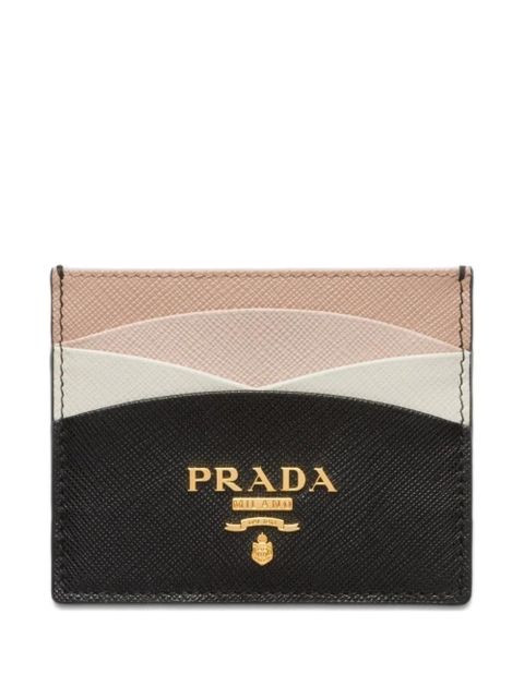 Prada leather card holder - Black - zdjęcie produktu nr 1