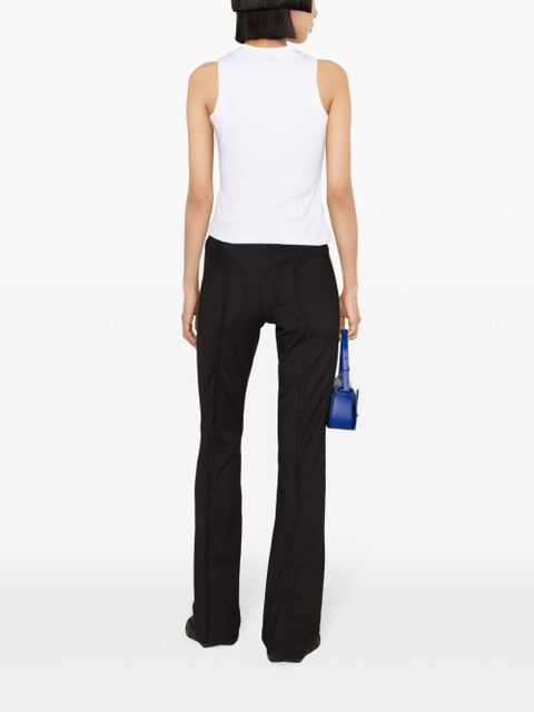 Off-White embroidered-logo ribbed tank top - zdjęcie produktu nr 2