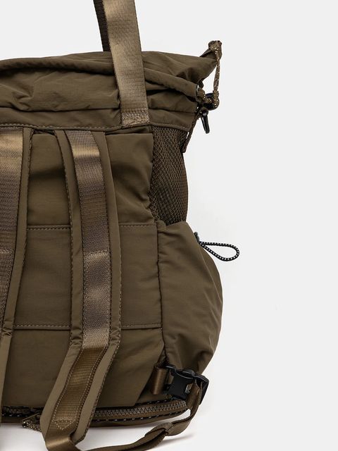 Desigual plecak BASIC MODULAR DISCOV damski kolor zielony duży gładki 25WAKY10 - zdjęcie produktu nr 2