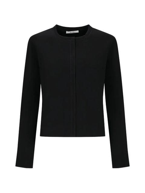 Max Mara round neck cardigan - Black - zdjęcie produktu nr 1