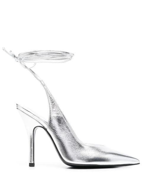 The Attico Venus 120mm pumps - Silver - zdjęcie produktu nr 1