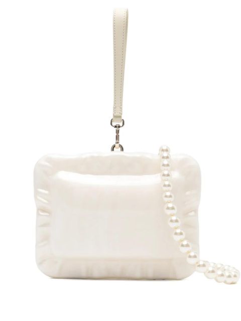 Simone Rocha pearl pillowcase clutch - White - zdjęcie produktu nr 1