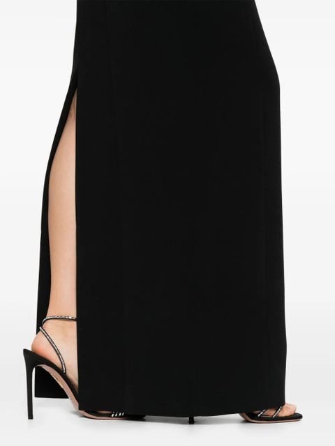 Solace London off-shoulder dress - Black