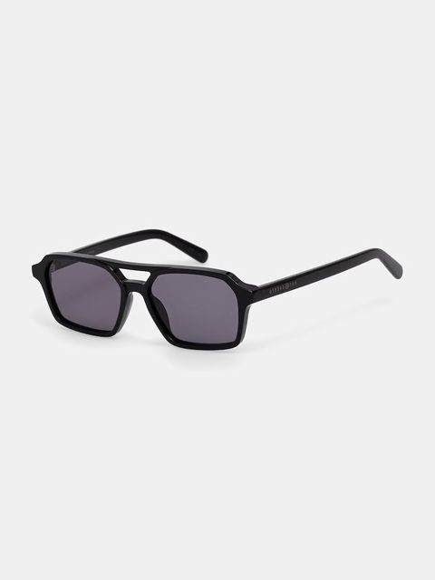 MM6 Maison Margiela okulary przeciwsłoneczne LUNETTES 7 NOIR - zdjęcie produktu nr 1