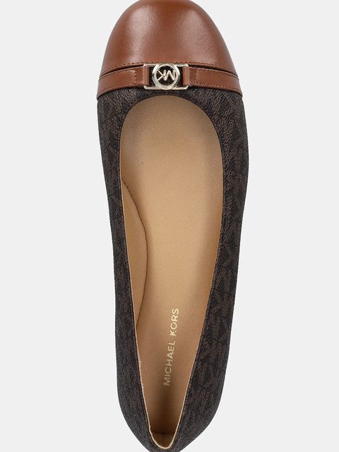 MICHAEL Michael Kors baleriny Mandy Flat kolor brązowy 40F5MAFP1L.200