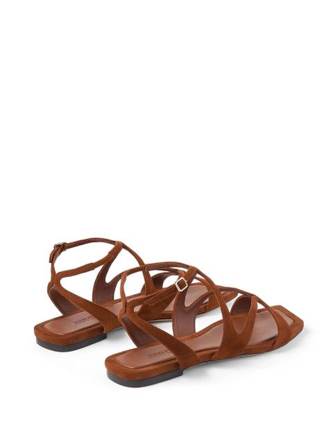Jimmy Choo Ayla flat sandals - Brown