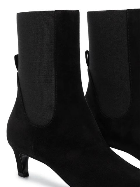 TOTEME The Mid Heel 65mm boots - Black - zdjęcie produktu nr 2