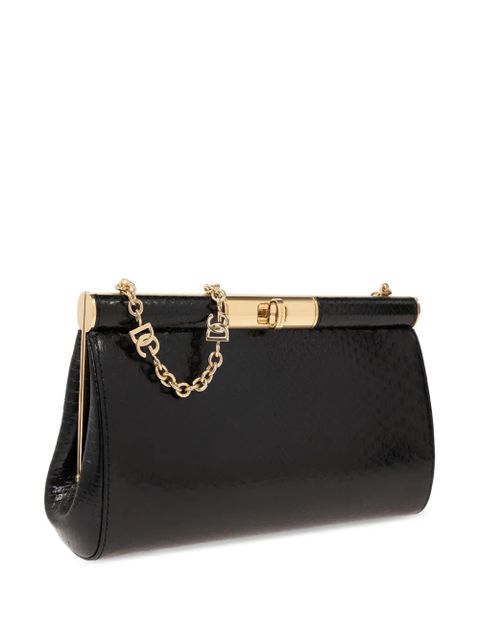 Dolce & Gabbana leather clutch bag - Black
