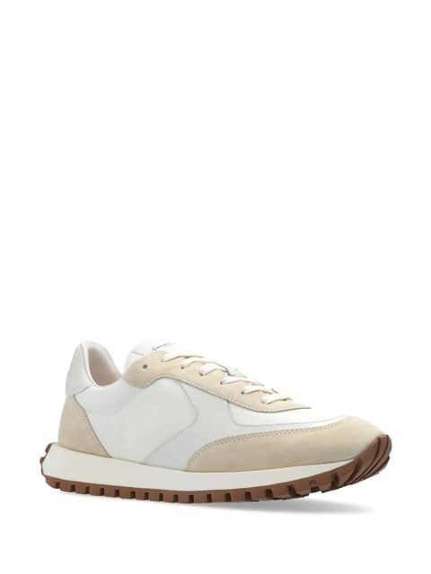 Gianvito Rossi Gravel panelled sneakers - White - zdjęcie produktu nr 2