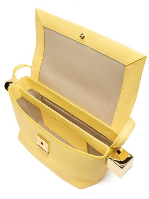 Jacquemus Le Rond Carré shoulder bag - Yellow