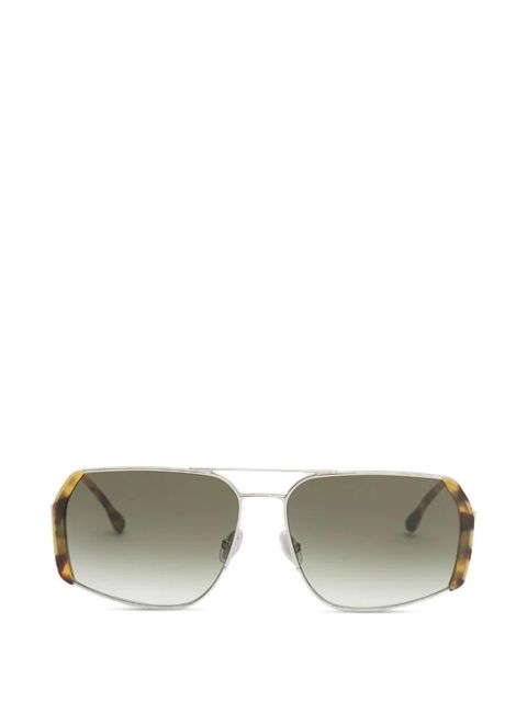 ISABEL MARANT Willo-GD geometric-frame sunglasses - Silver - zdjęcie produktu nr 1