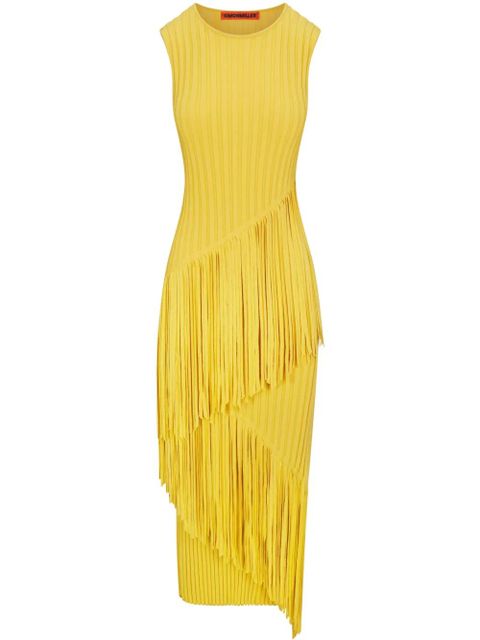 Simon Miller Spiral midi dress - Yellow - zdjęcie produktu nr 1