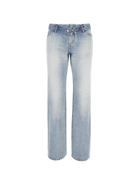 Alexander McQueen faded-effect jeans - Blue - zdjęcie produktu nr 1