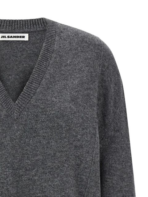 Jil Sander V-neck sweater - Grey