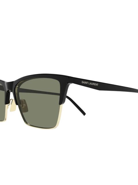 Saint Laurent Eyewear square-frame sunglasses - Black - zdjęcie produktu nr 2