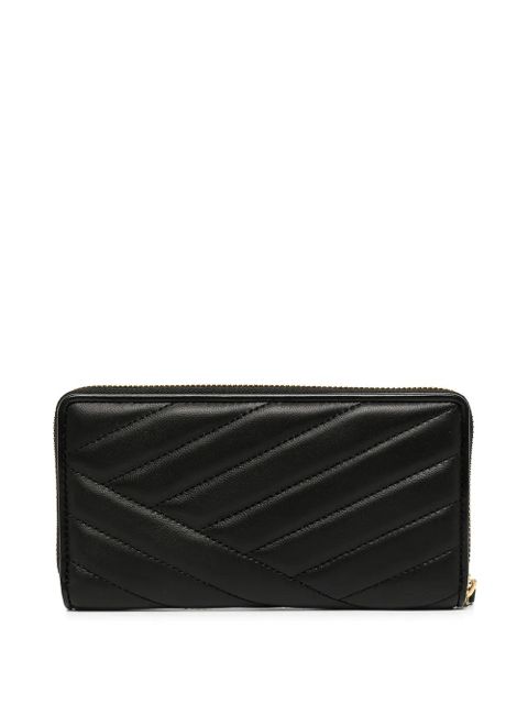 Tory Burch Kira Chevron zipped continental wallet - Black - zdjęcie produktu nr 2