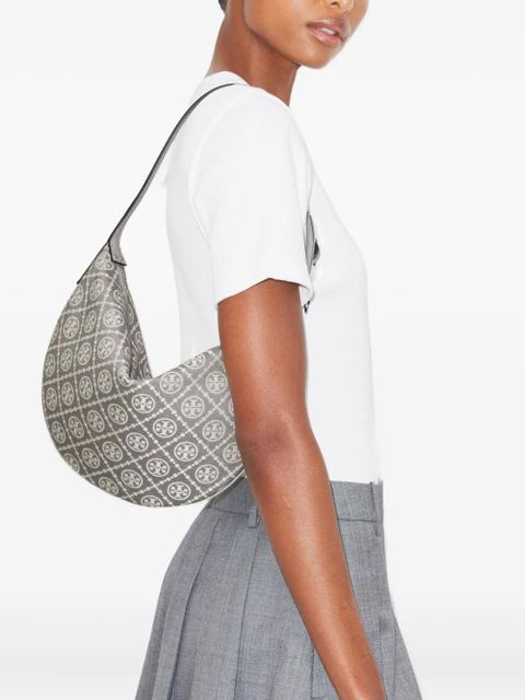 Tory Burch small Balloon monogram utility shoulder bag - Grey - zdjęcie produktu nr 2
