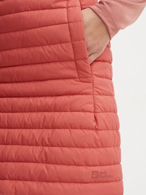 Jack Wolfskin spódnica sportowa Iceguard kolor pomarańczowy mini prosta