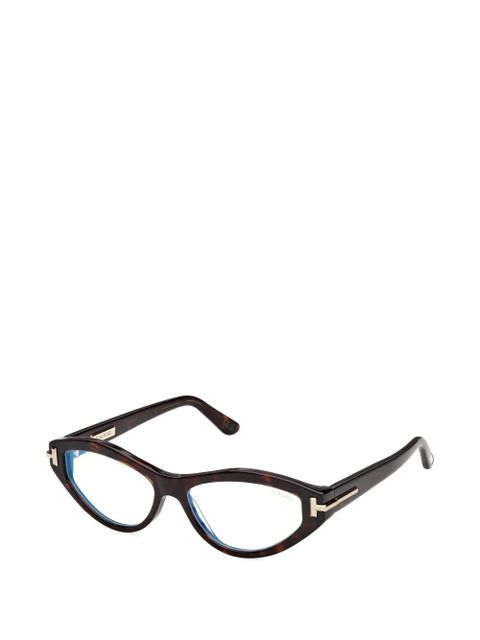 TOM FORD Icon cat-eye glasses - Brown - zdjęcie produktu nr 2