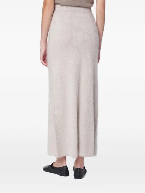 Almada Label cashmere skirt - Neutrals - zdjęcie produktu nr 2