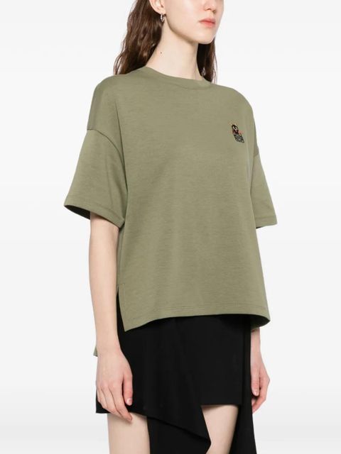 LOEWE logo-embroidered T-shirt - Green