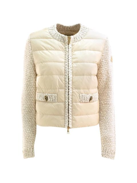 Moncler quilted-panel jacket - Neutrals - zdjęcie produktu nr 1