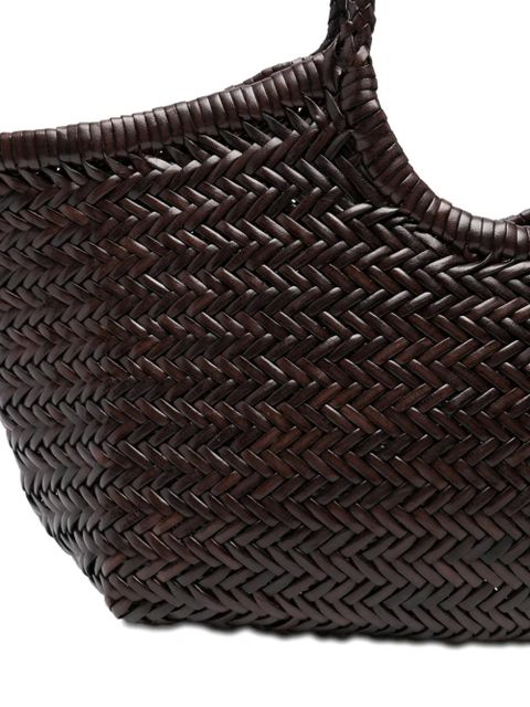 DRAGON DIFFUSION Nantucket woven tote bag - Brown
