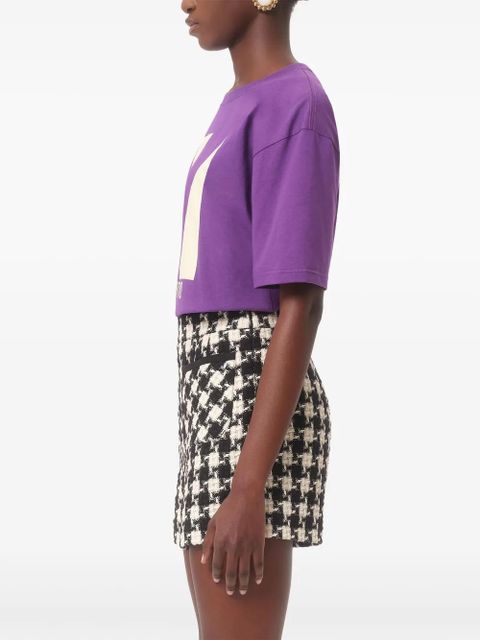 Valentino Garavani Chez-print T-shirt - Purple