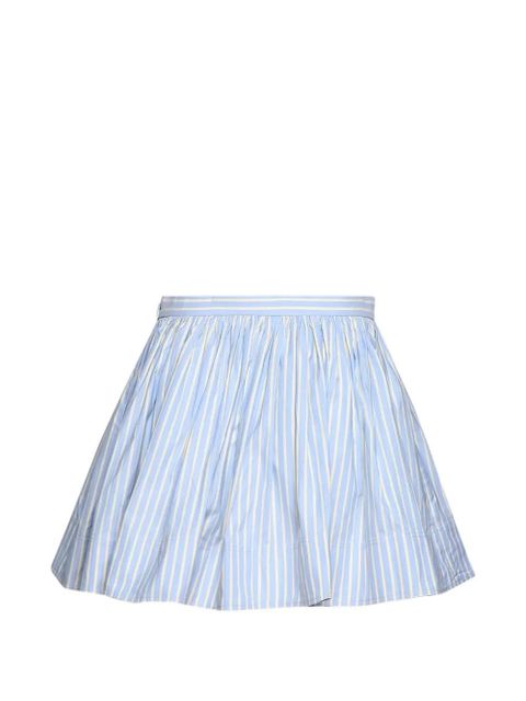 Rabanne striped mini skirt - Blue - zdjęcie produktu nr 2