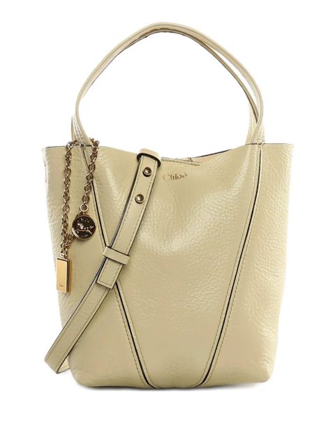 Chloé Spin charm shoulder bag - Neutrals - zdjęcie produktu nr 1