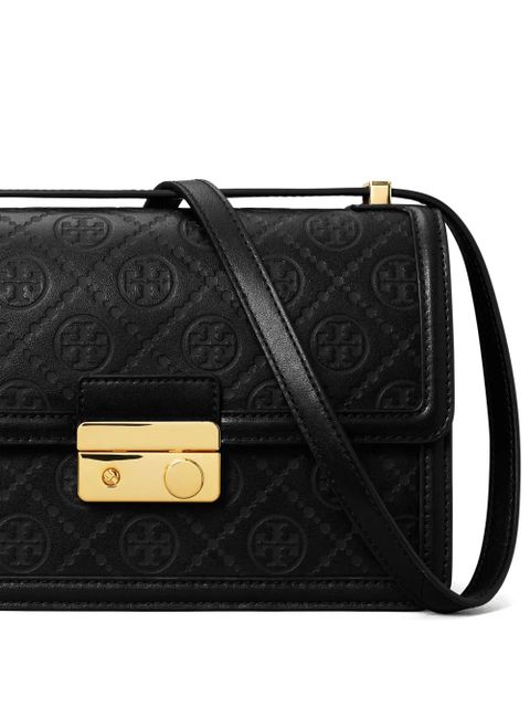 Tory Burch T Monogram shoulder bag - Black