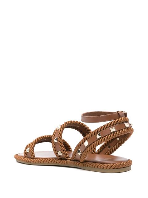 Valentino Garavani Rockstud sandals - Brown - zdjęcie produktu nr 2