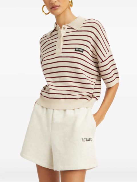 ROTATE BIRGER CHRISTENSEN elasticated shorts - Grey