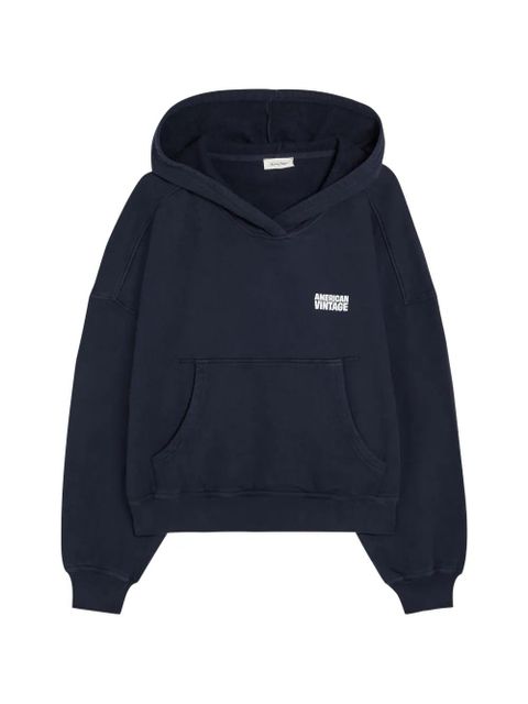 American Vintage Plizzy hoodie - Blue - zdjęcie produktu nr 1