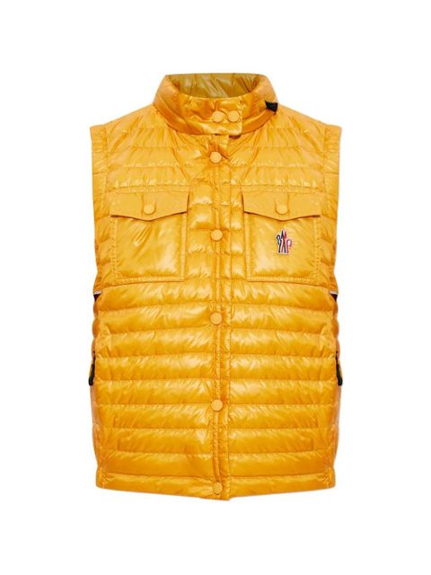 Moncler Grenoble Day-Namic gilet - Yellow - zdjęcie produktu nr 1