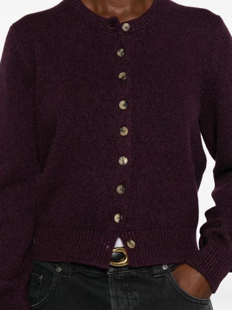 KHAITE Everheart cardigan - Purple - zdjęcie produktu nr 2