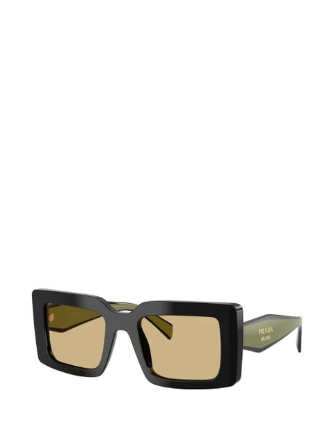 Prada Eyewear square-frame sunglasses - Black - zdjęcie produktu nr 2