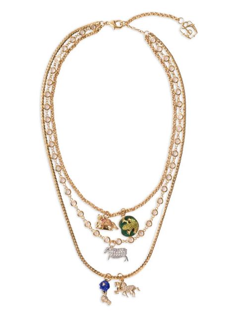 Burberry triple-layer charm necklace - Gold - zdjęcie produktu nr 1