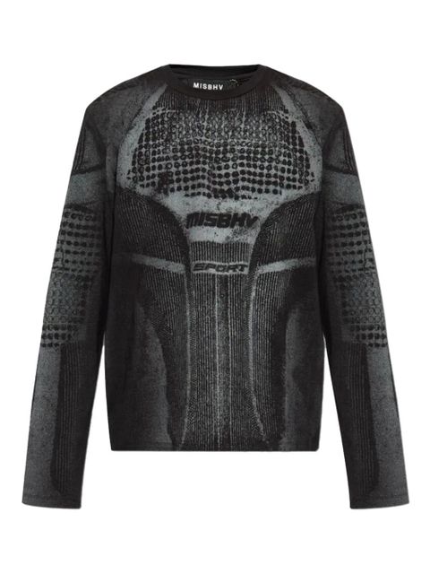 MISBHV Active long-sleeve T-shirt - Black